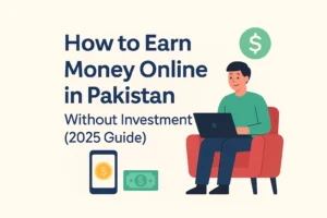 How to Earn Money Online in Pakistan Without Investment (2025 Guide)